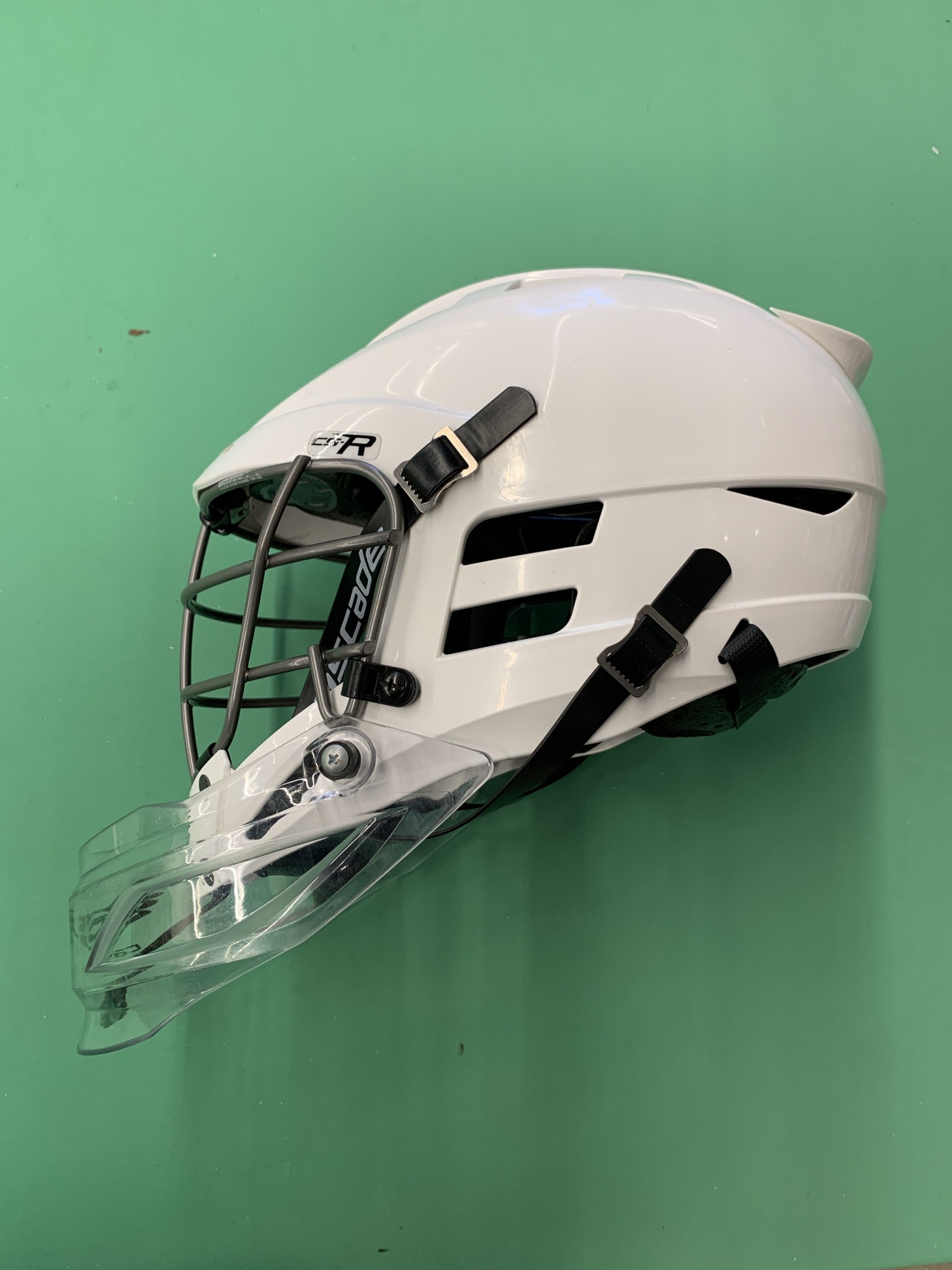 Used Cascade CSR Youth Lacrosse Goalie Helmet SidelineSwap