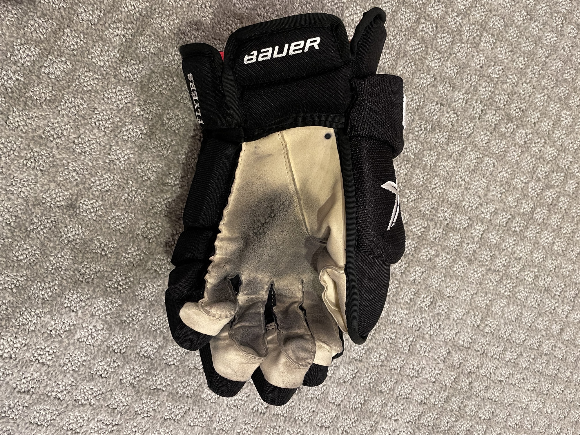 BAUER VAPOR 2X PRO GLOVES W/SHOT BLOCKERS PHILADELPHIA FLYERS PRO