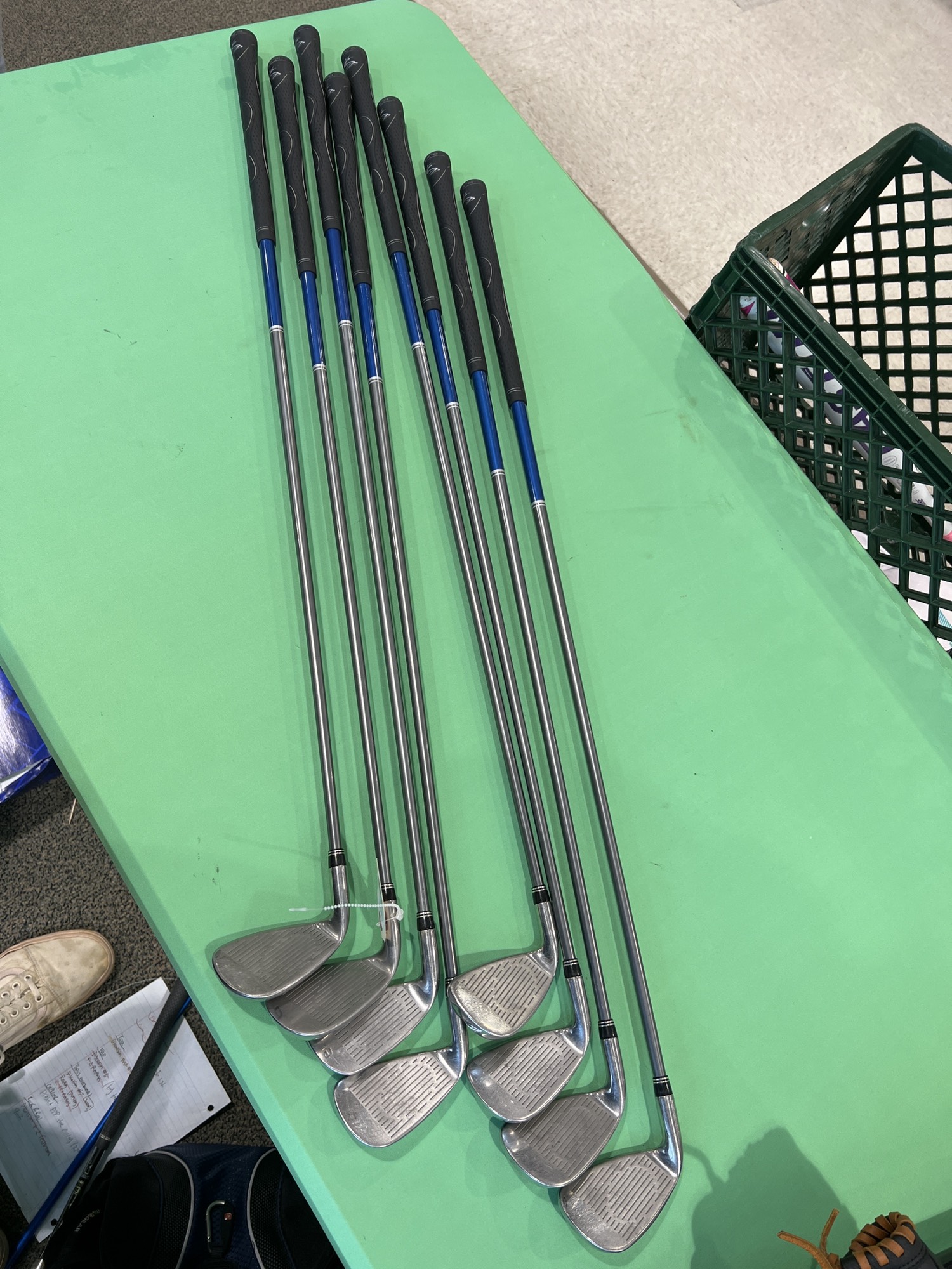 Used Men's Cobra FP Right Iron Set Regular Graphite SidelineSwap