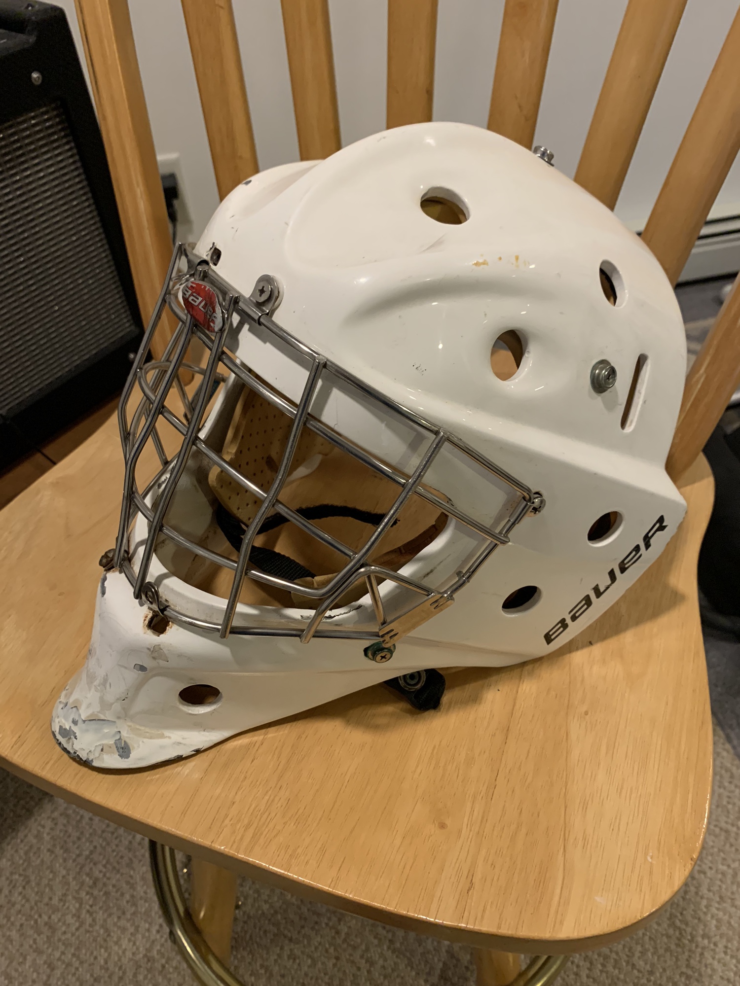 Bauer 950 goalie mask SidelineSwap