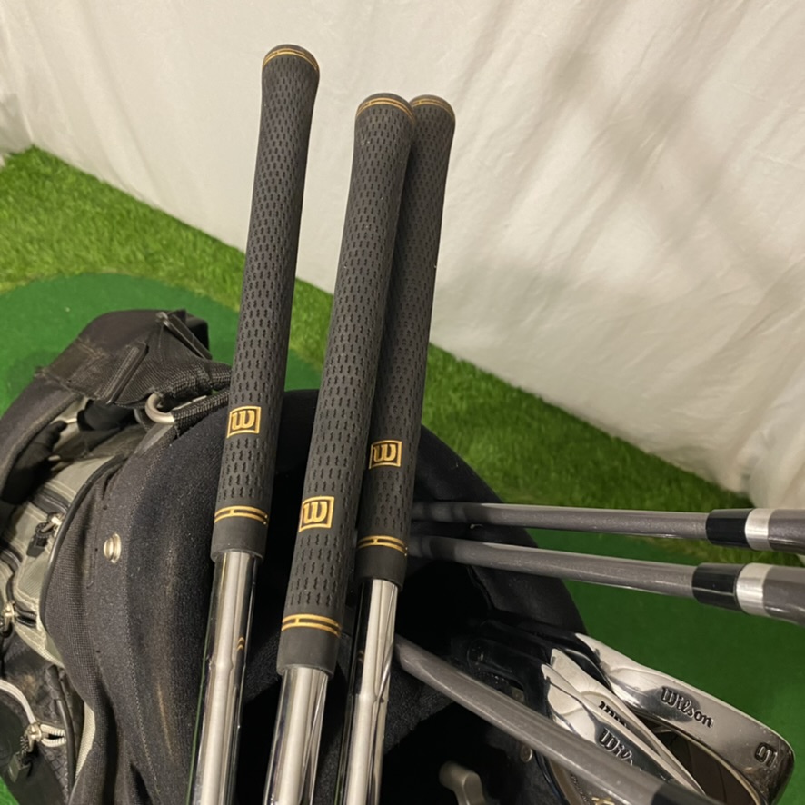 Left Handed Wilson X31 Golf Club Complete Set With Stand Bag SidelineSwap