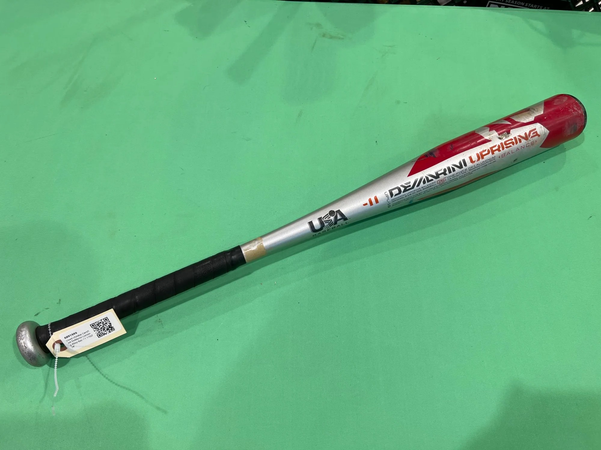 DeMarini Uprising USA Alloy Bat 11 17OZ 28" SidelineSwap