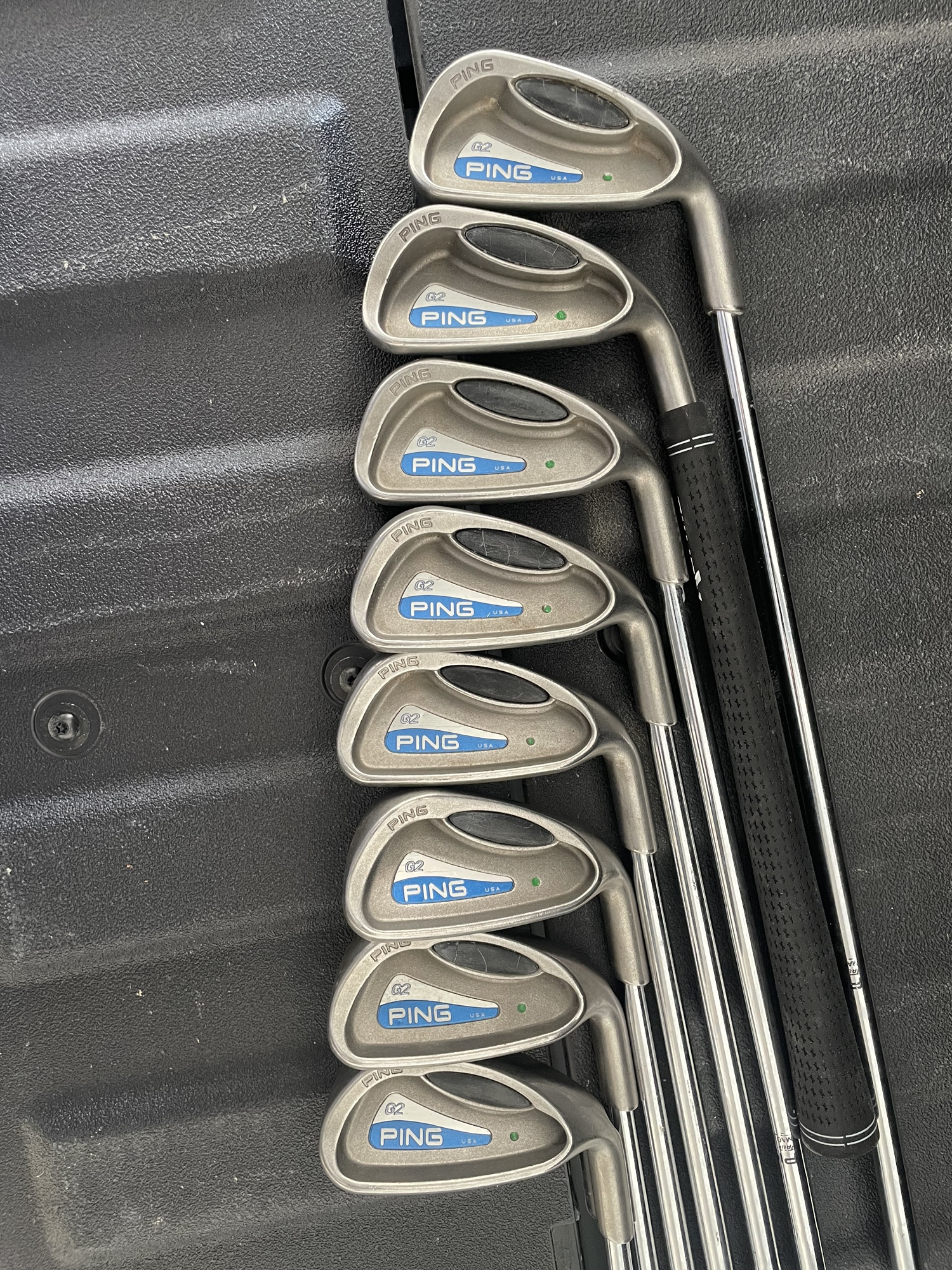 Ping G2 green dot iron set 3pw SidelineSwap