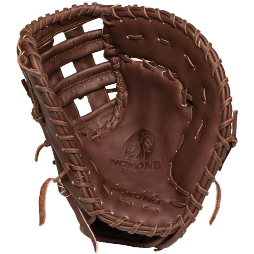 Used Nokona Right Hand Throw First Base X2N70 ELITE Baseball Glove 13