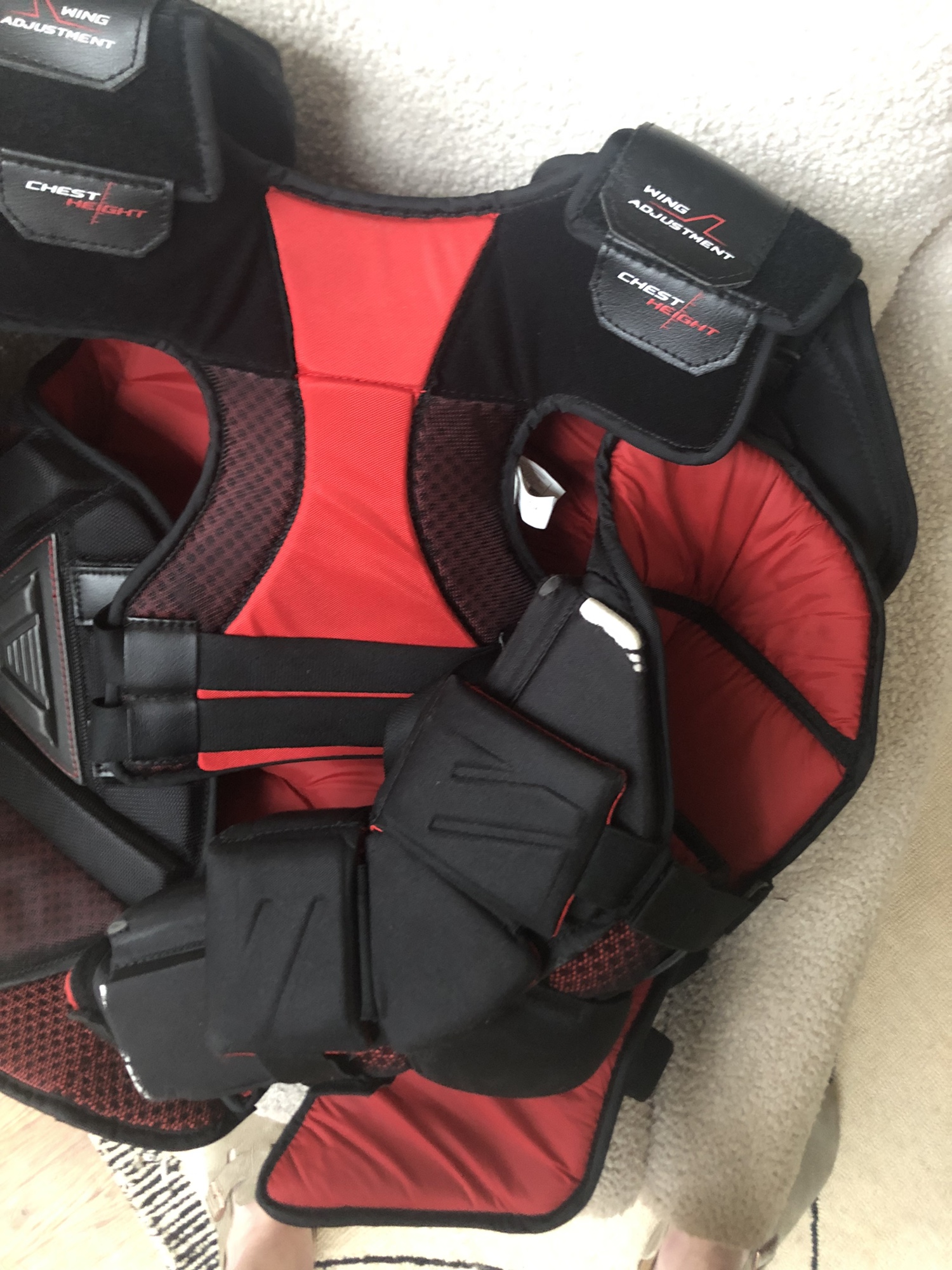 CCM Eflex Shield PRO Hockey Goalie Chest Protector Size Senior XL