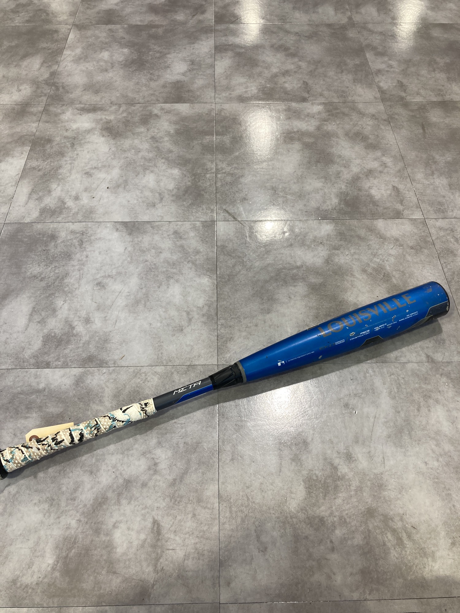 Used BBCOR Certified 2020 Louisville Slugger Meta Composite Bat 3 28OZ