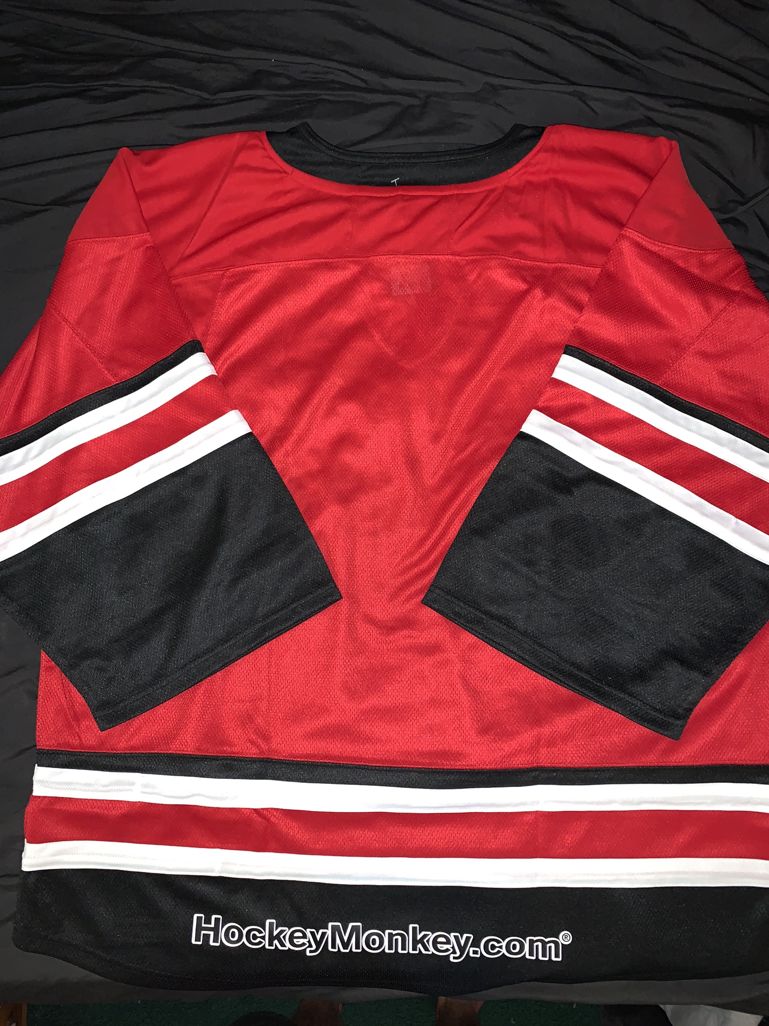 NWT GoalieMonkey Carolina Canes Jersey SidelineSwap