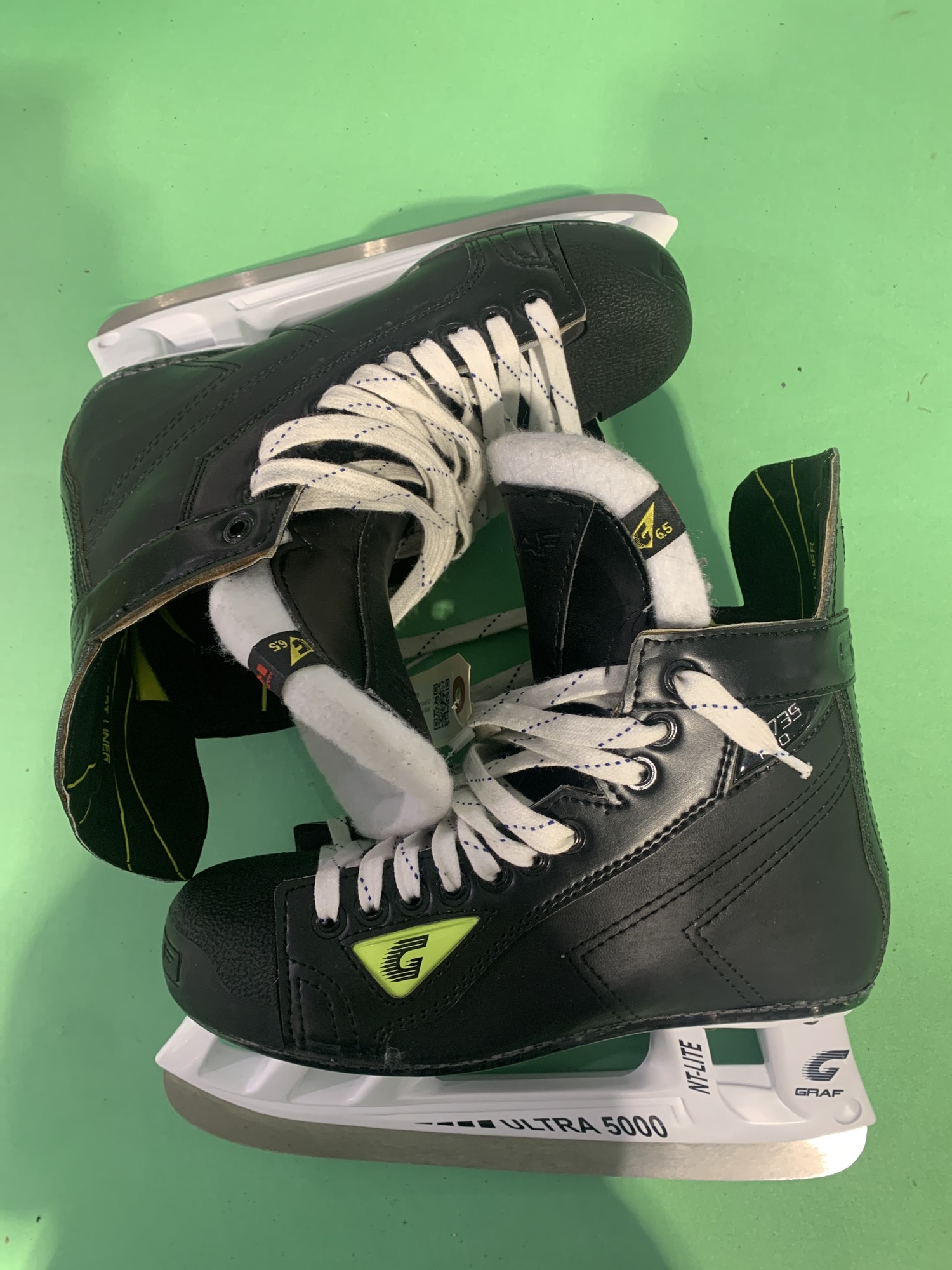 Senior Used Graf G735 Pro Hockey Skates 6.5 SidelineSwap