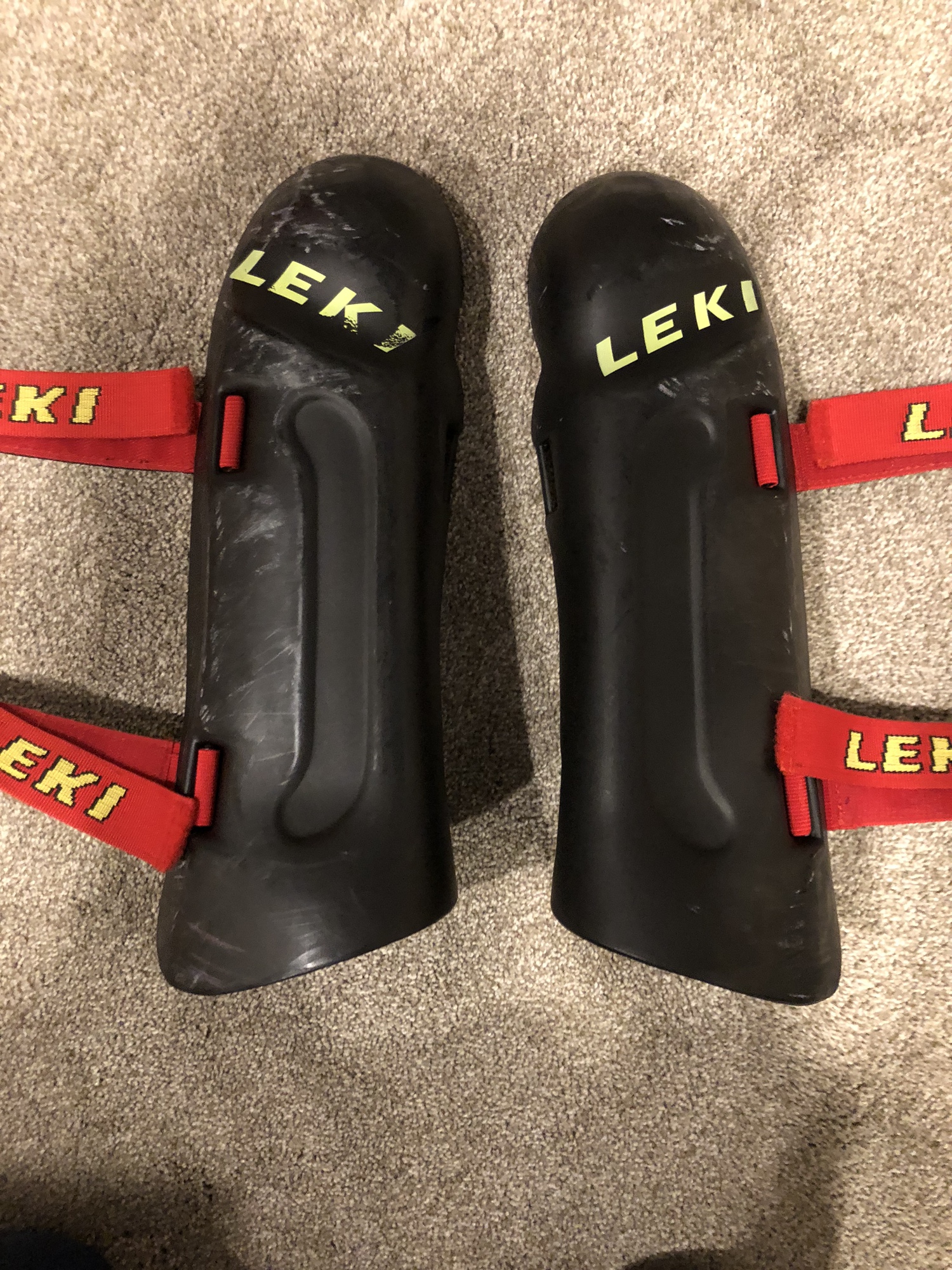 Leki Standard Shin Guard Ski Racing Guards SidelineSwap