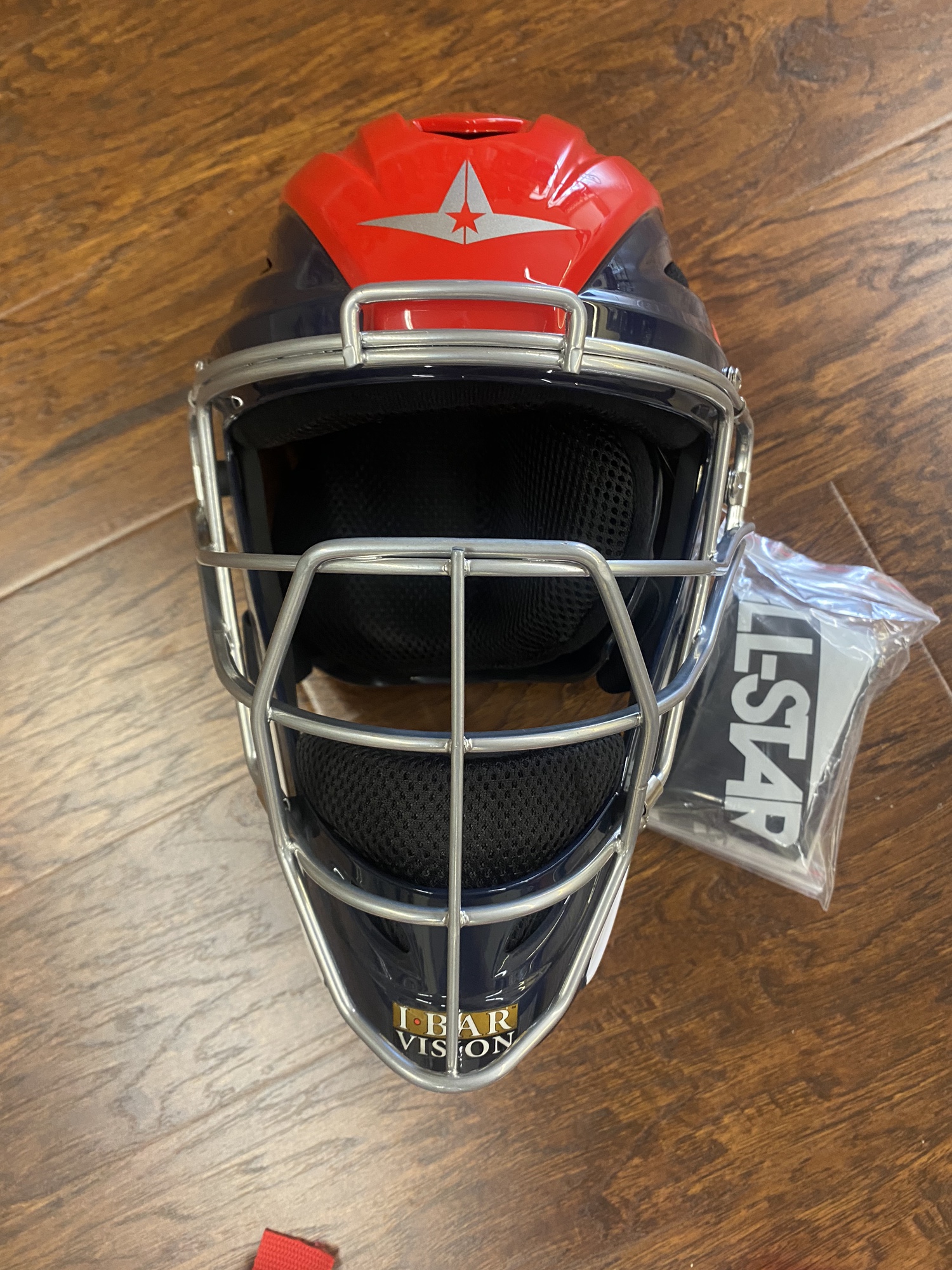 All Star System 7 Catcher's Set Intermediate 1216 USA Red White Blue