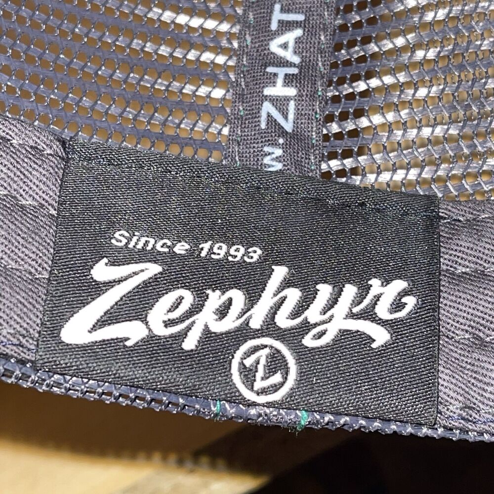 Zephyr NEW Land Pros Realty Embroidered Logo Snapback Mesh Hat RARE