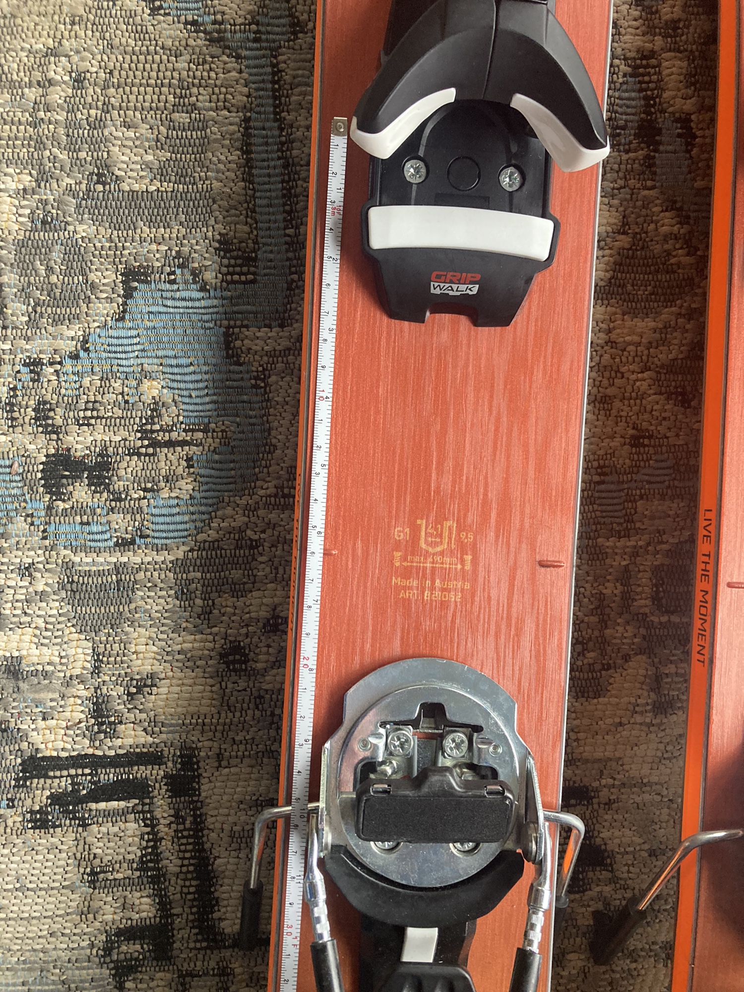 Used Powder Rustler 11 Skis SidelineSwap