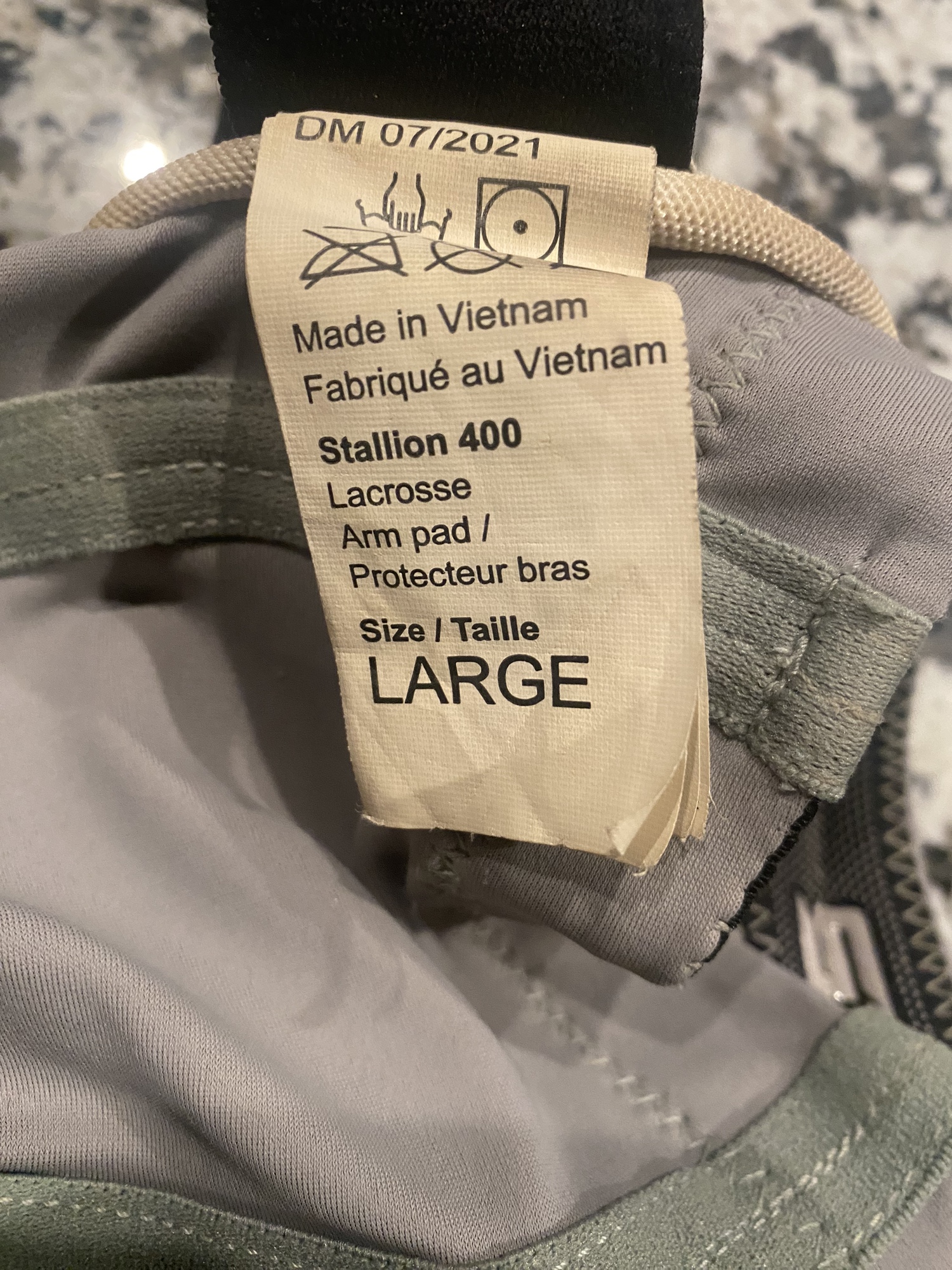 Youth Large STX Stallion 400 Arm Pads SidelineSwap