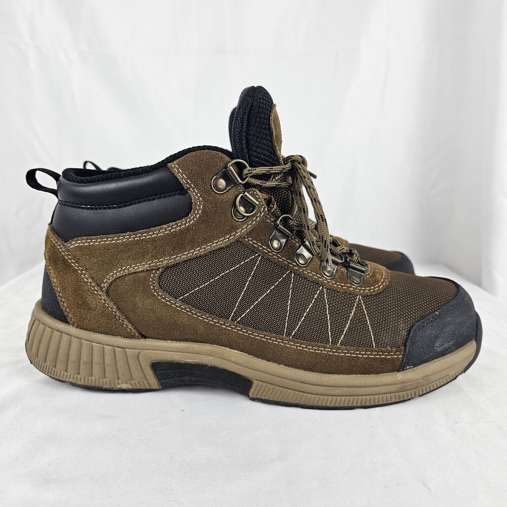 Orthofeet BioFit Hunter 489 Men's 8 Medium Brown Comfort Hiking Shoes