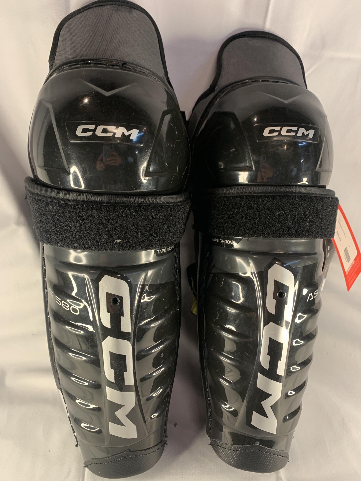 CCM Tacks AS 580 JR Shin Pads SidelineSwap