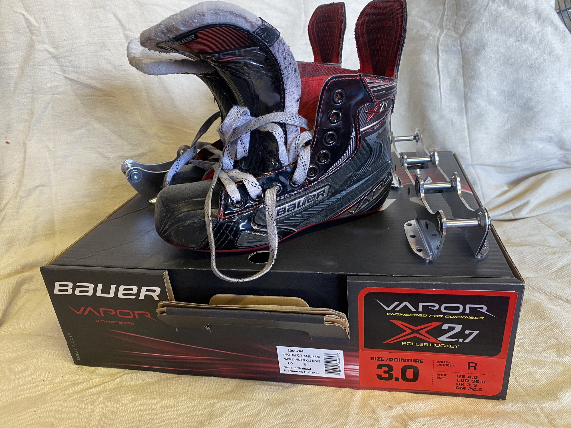Bauer vapor x2.7 skates SidelineSwap