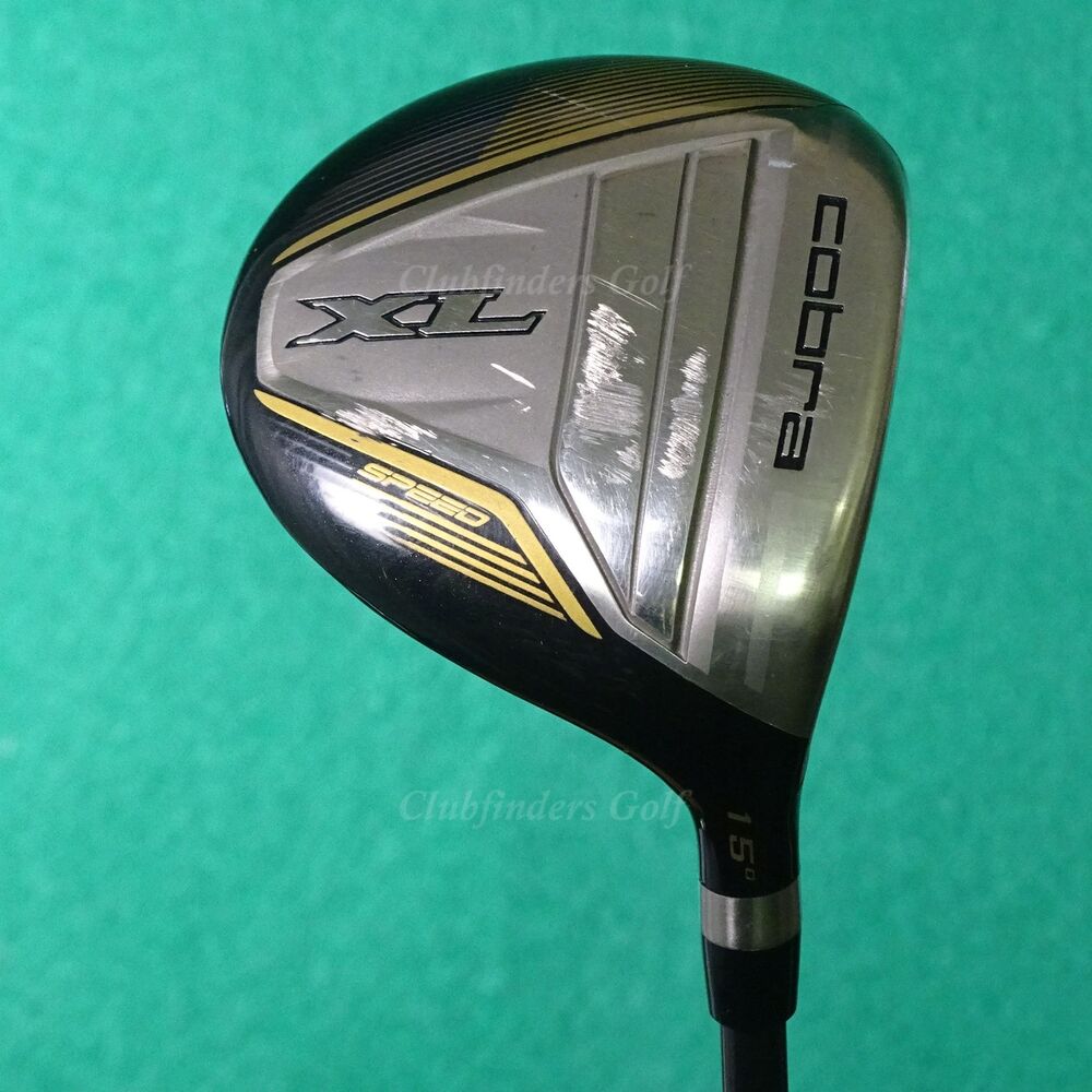 Cobra Golf XL Speed Fairway 15° 3 Wood Factory XL Graphite Lite ...
