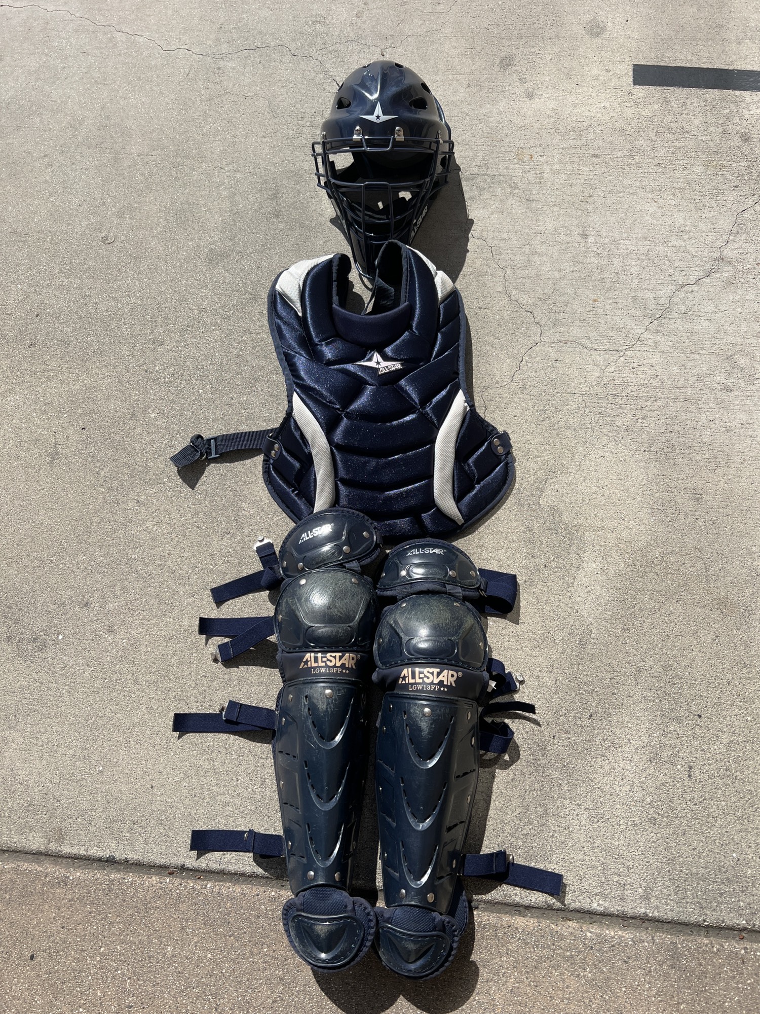 Used All Star Catcher's Set SidelineSwap