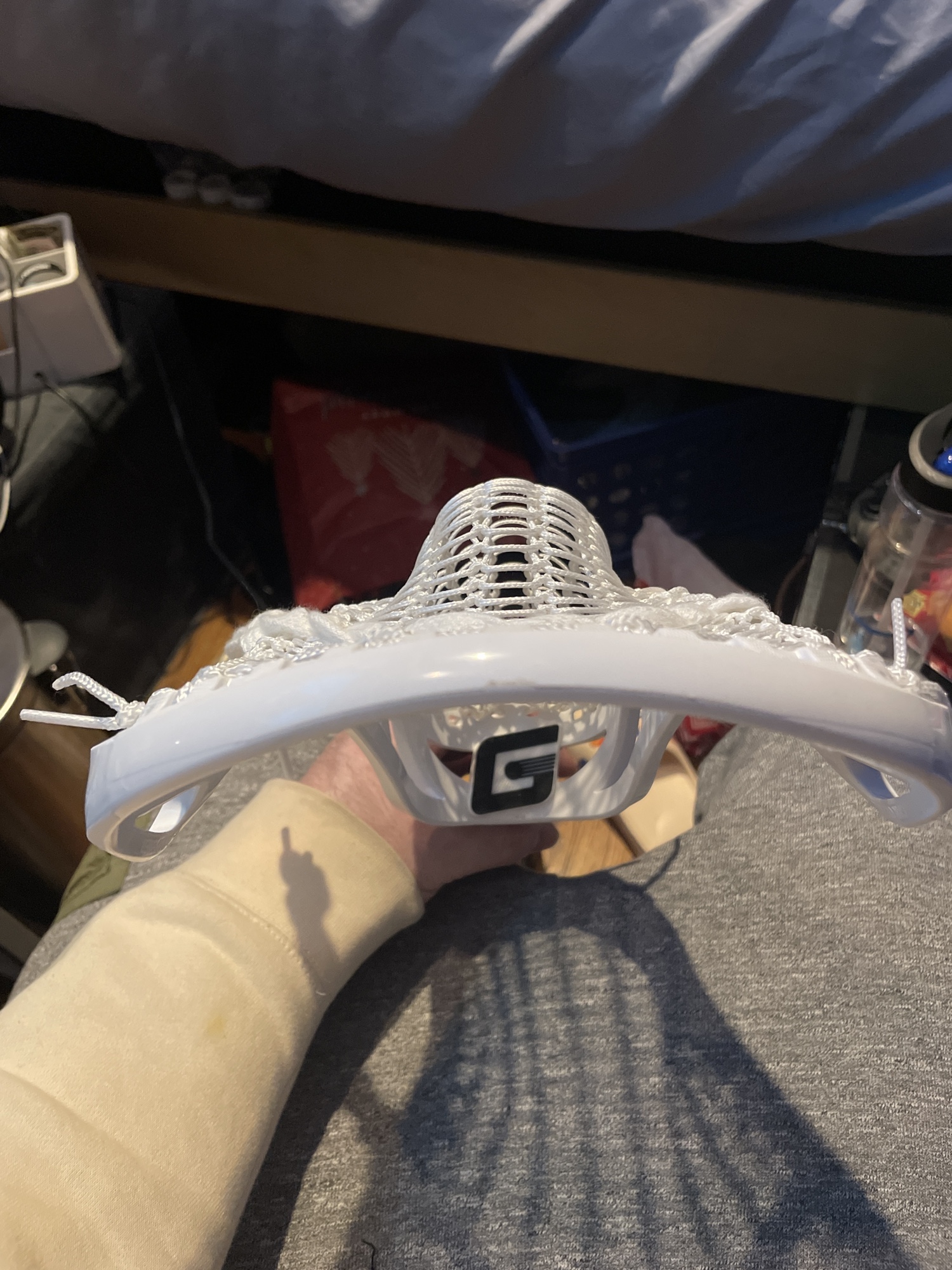 New Gait D Head strung w/ Platinum Armor Mesh SidelineSwap