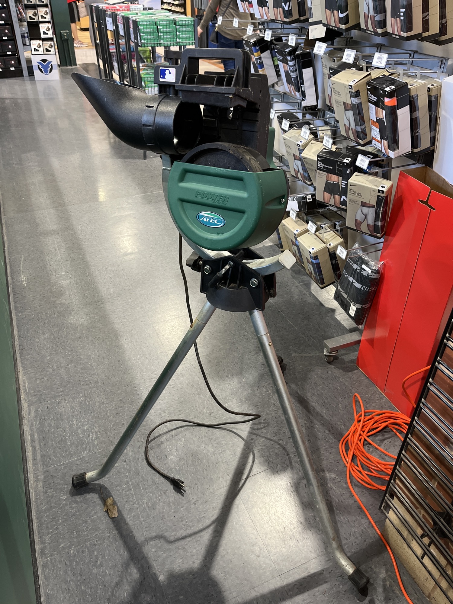 Used Atec Power Streak Pitching Machine SidelineSwap