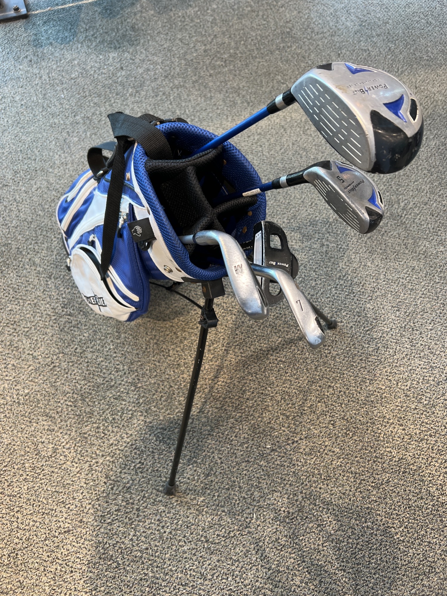 Used Junior PowerBilt Powerbilt Right Clubs (Full Set) SidelineSwap
