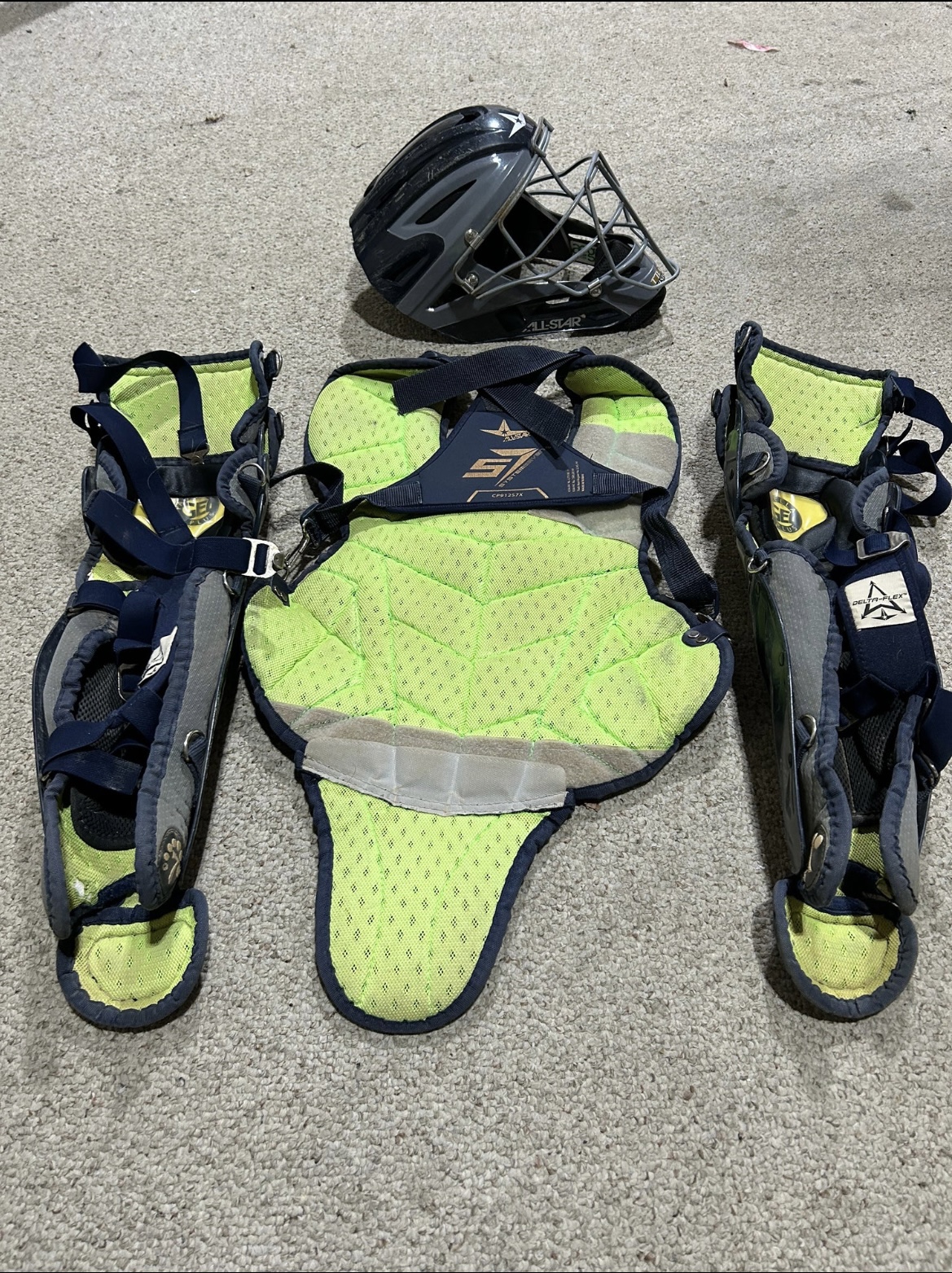 All Star System 7 Axis Catcher's Set 912 SidelineSwap