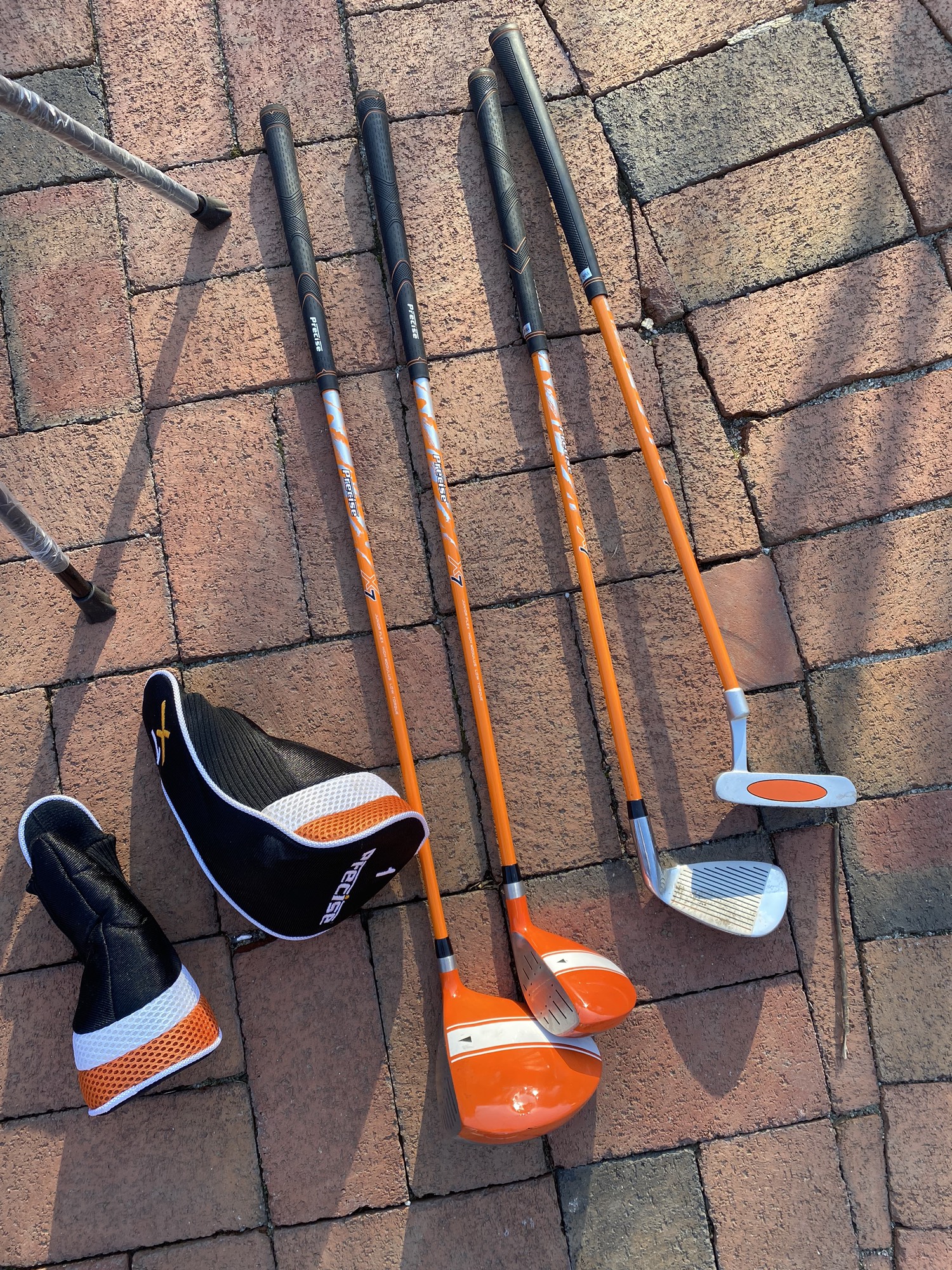 Used Junior precise Left Clubs (Full Set) Junior Number of Clubs