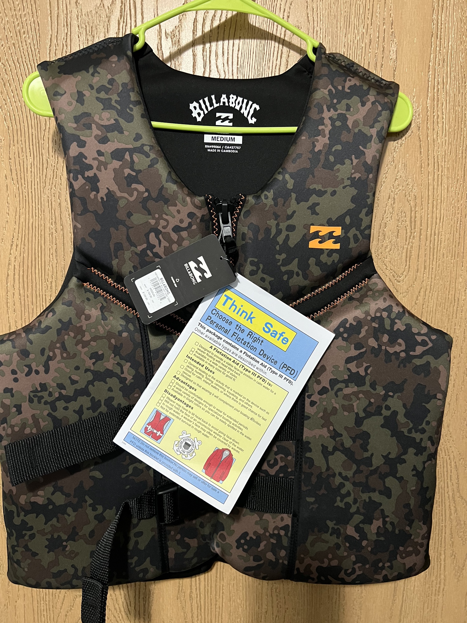 Billabong Wakeboard Life Vests SidelineSwap