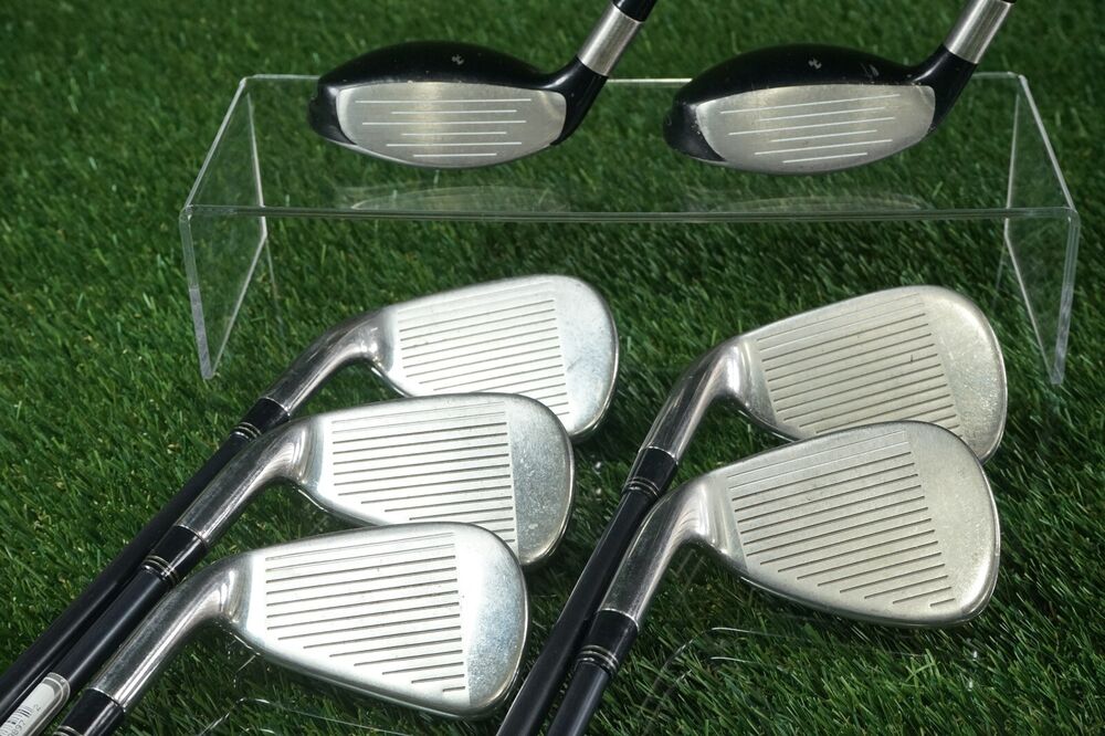 TAYLORMADE BURNER PLUS WOMENS IRONS WOOD SET 4H,5H,69+A W/ REAX LADIES