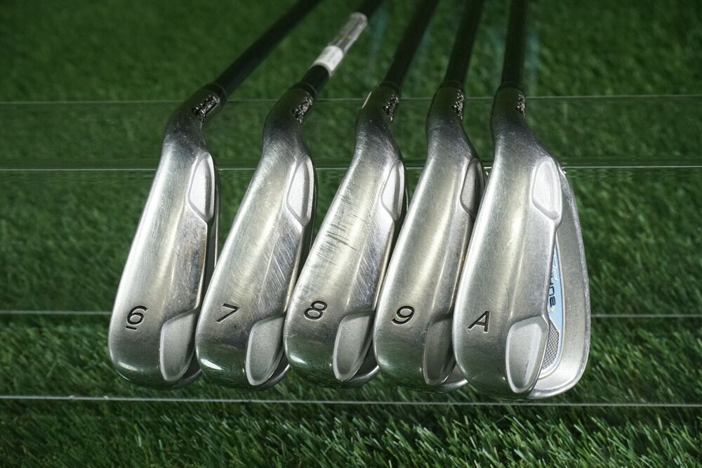 TAYLORMADE BURNER PLUS WOMENS IRONS WOOD SET 4H,5H,69+A W/ REAX LADIES