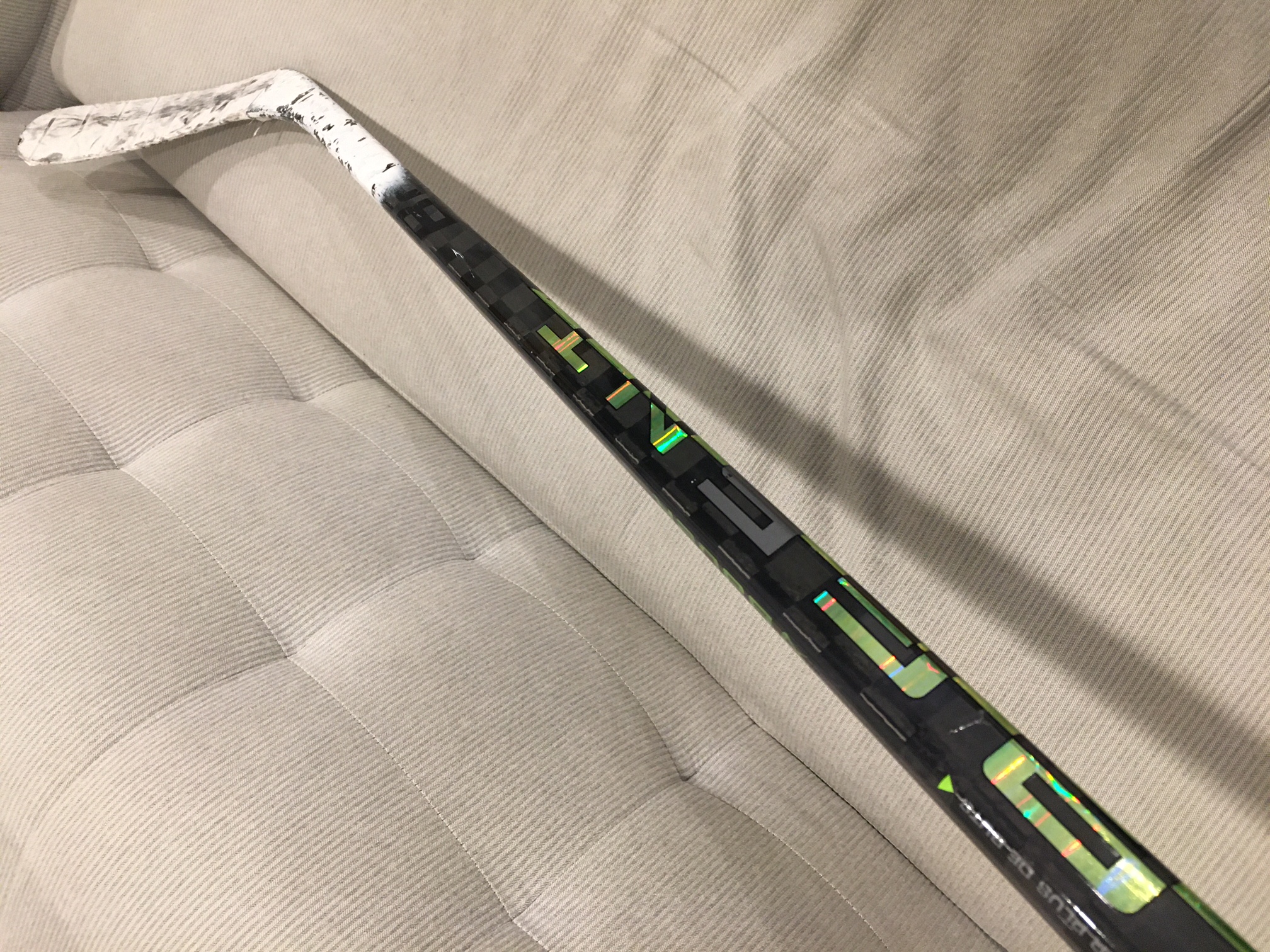 CRACKED 55 FLEX Intermediate Bauer AG5NT Hockey Stick P92 LEFT AGENT