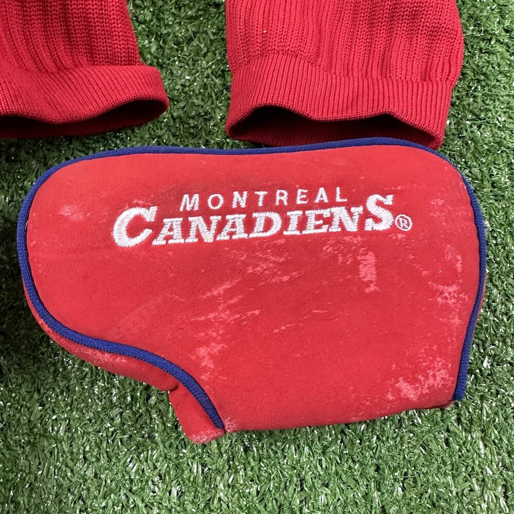 Montreal Canadiens Golf Headcover Set NHL Driver 3 Wood 5 Wood Hybrid Putter Red SidelineSwap