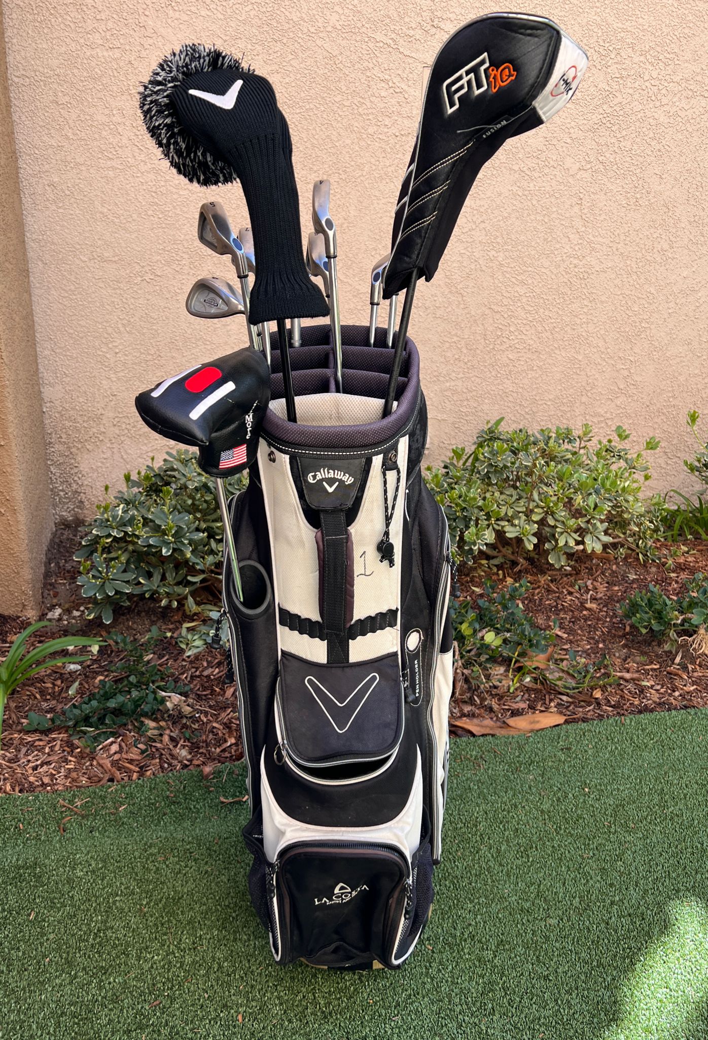 Callaway Complete Golf Set, Stiff, Steelhead X14 Irons, Woods, Putter