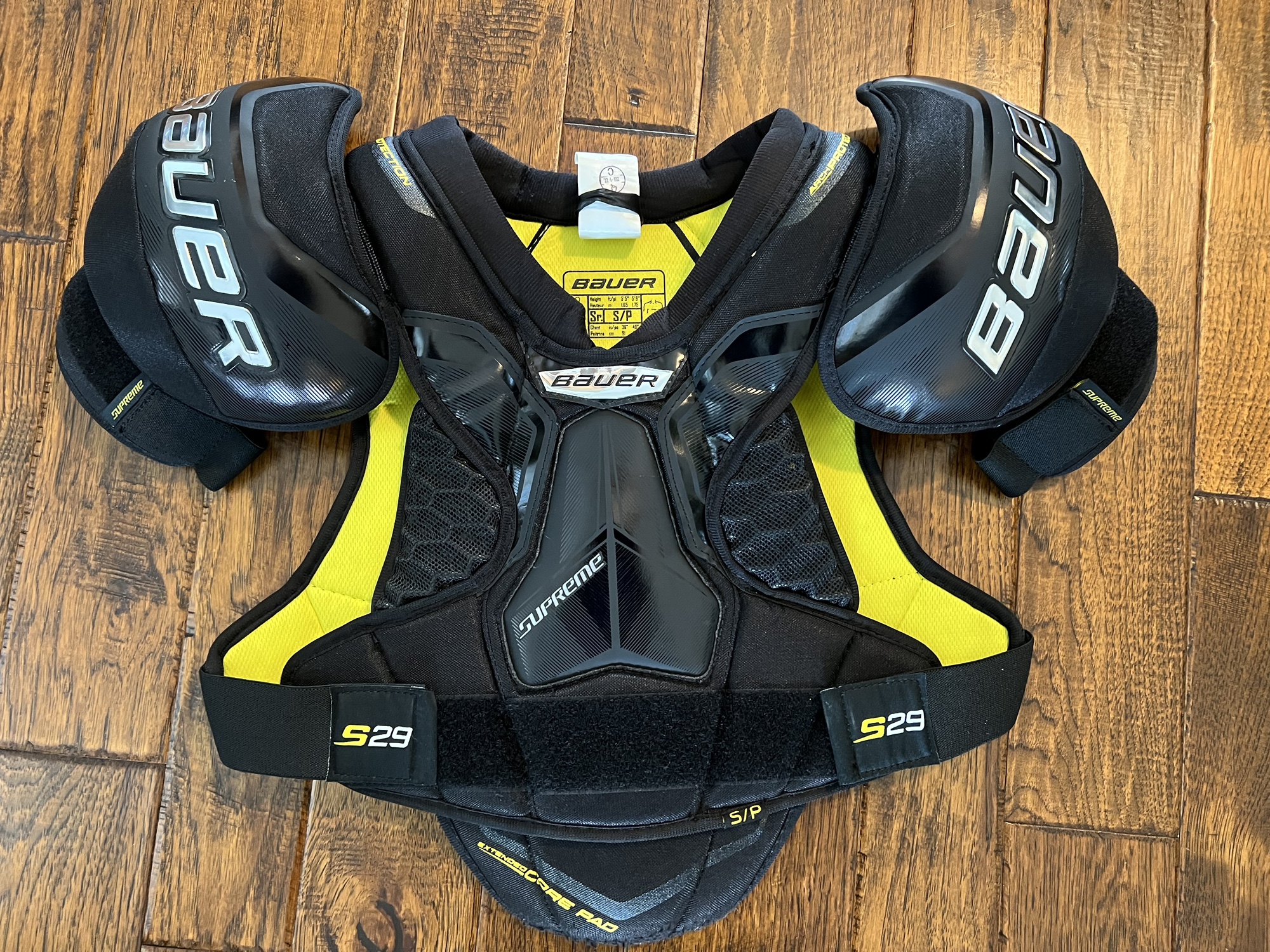 Used Small Bauer Supreme S29 Shoulder Pads SidelineSwap