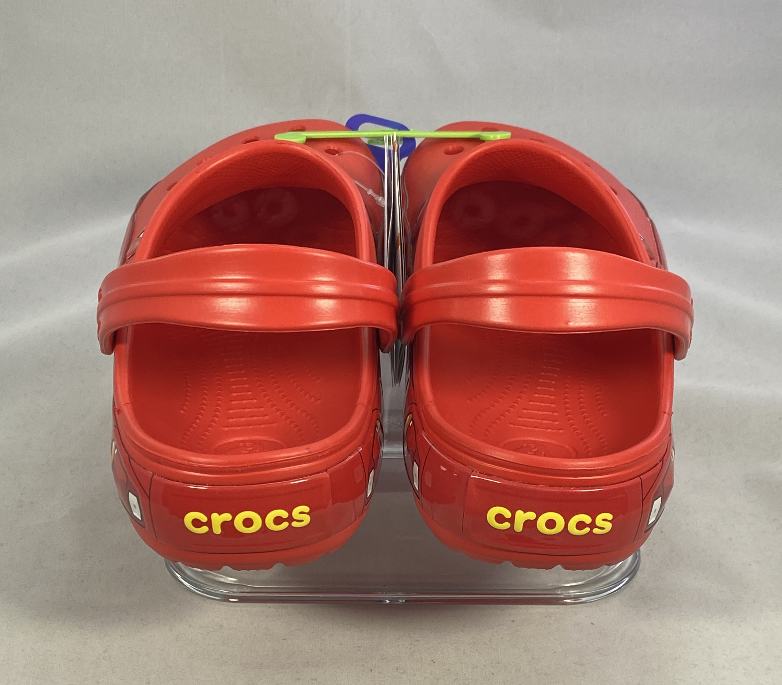 Disney x Crocs Classic Clog "Lightning McQueen" Size 11M Light Up Mules