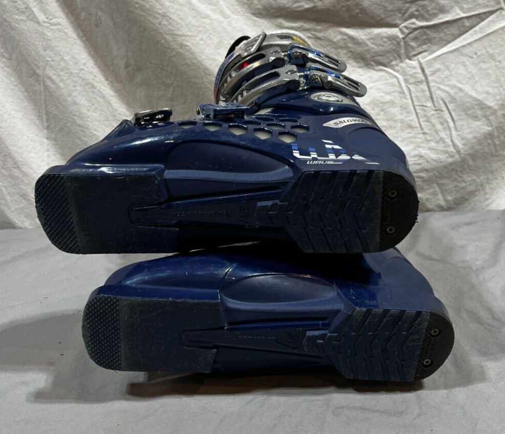 Salomon XWave 8 Flex 90 Alpine Ski Boots CustomFit Sport Liners MDP 25 US 6.5 SidelineSwap