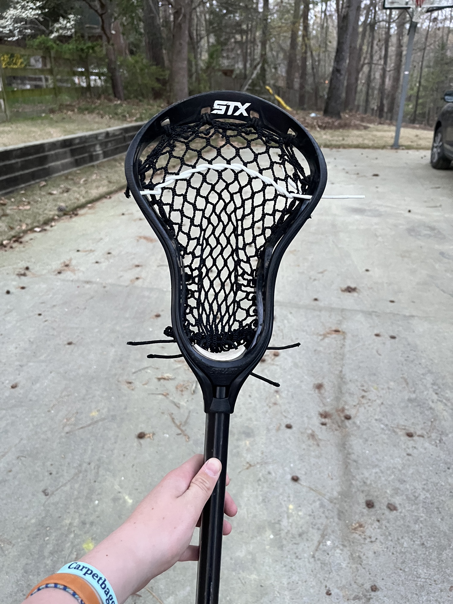 String king A350 shortened and an STX head SidelineSwap