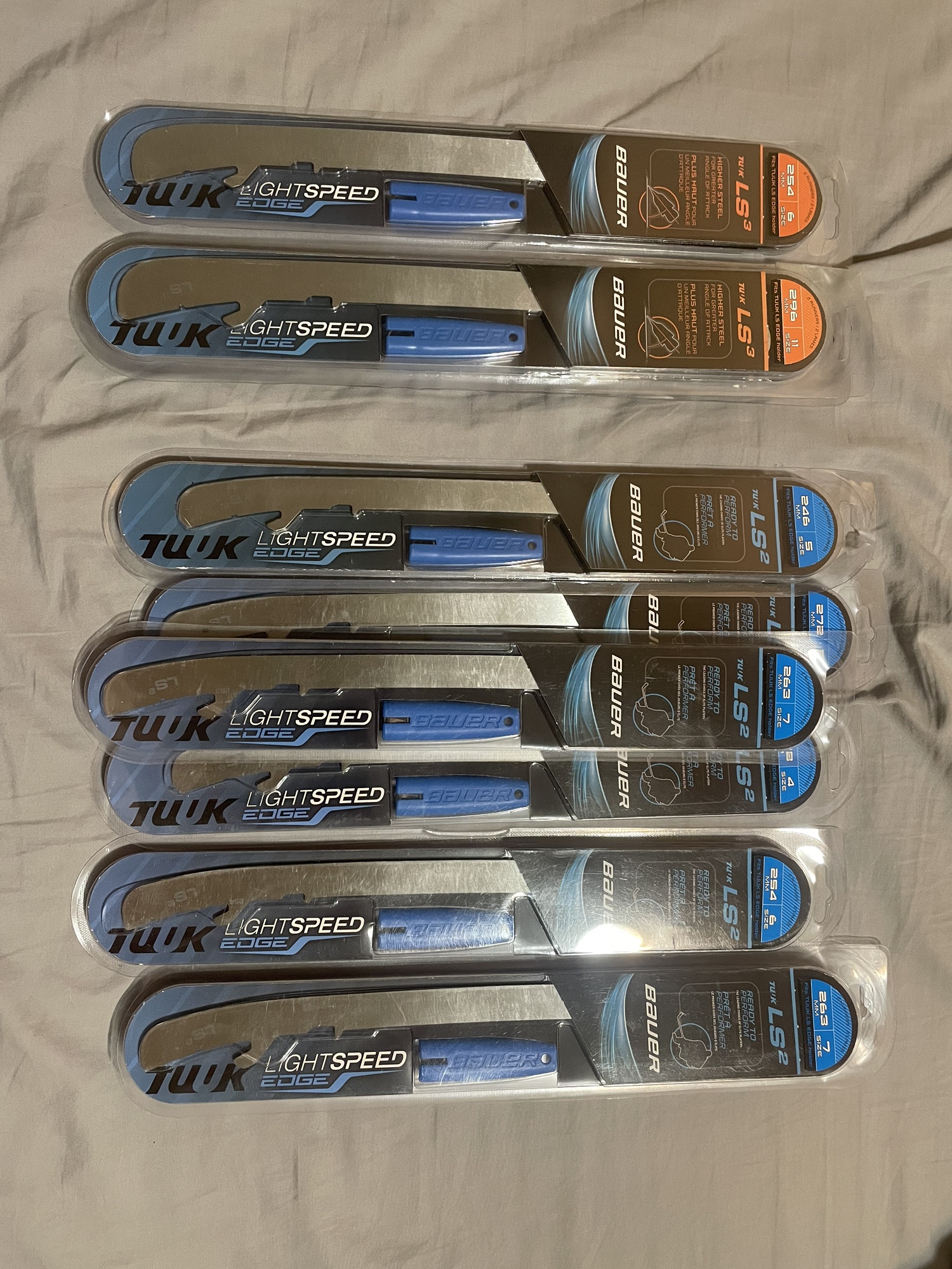 New Bauer Hockey Skate Blades SidelineSwap