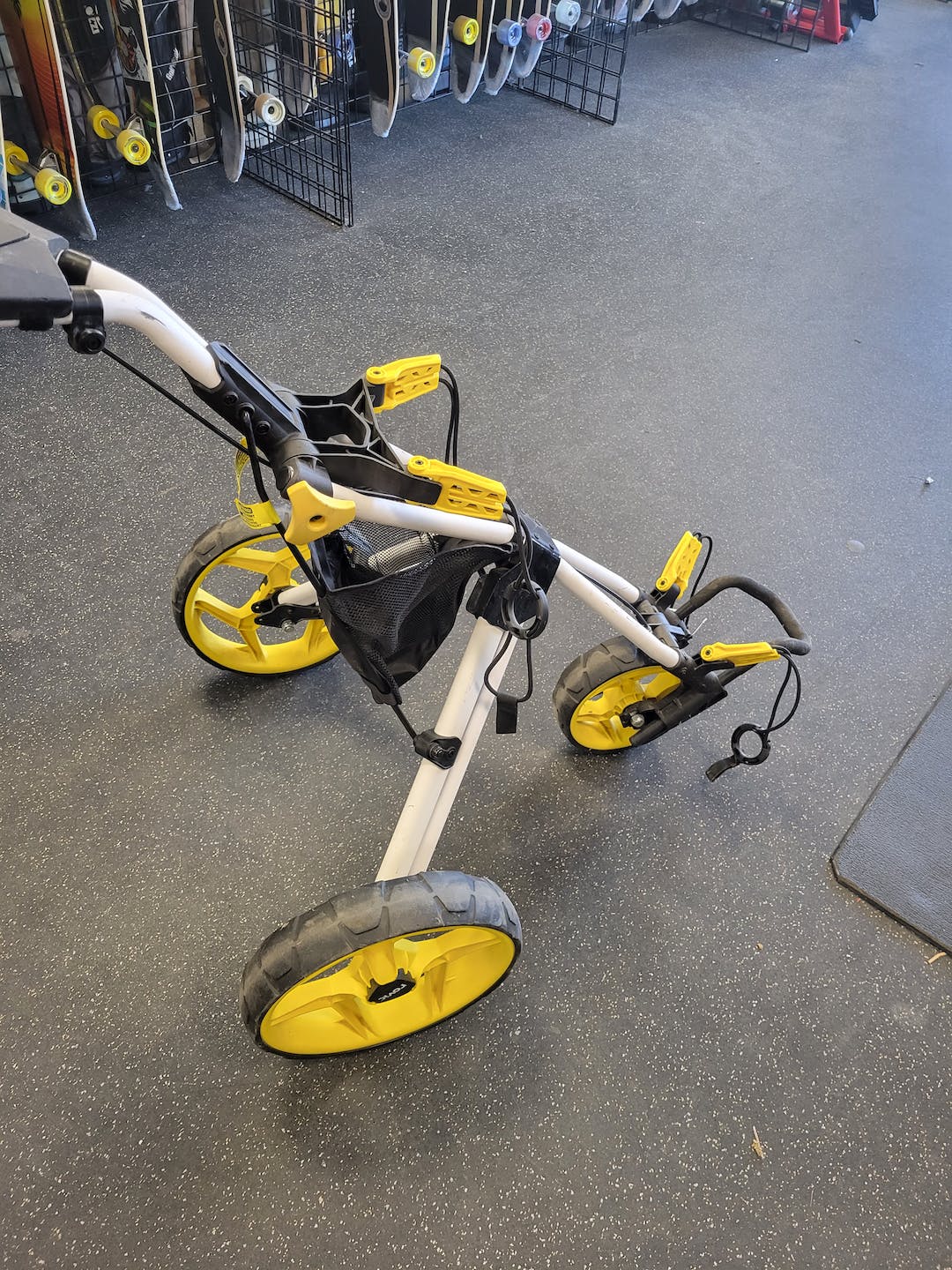 Used Rovic By Click Gear 3 Wheel Aluminum Golf Carts SidelineSwap