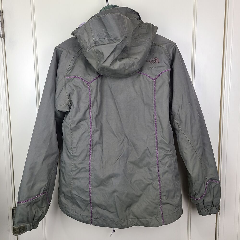 The North Face Prodigy Hyvent 3in1 Ski Jacket Womens Green Winter