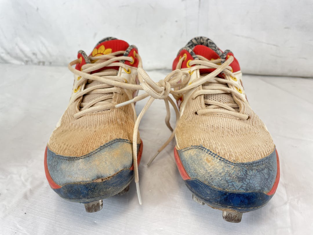 Used New Balance David Sunflower Seeds Mens 8.5 Baseball & Softball Cleats SidelineSwap