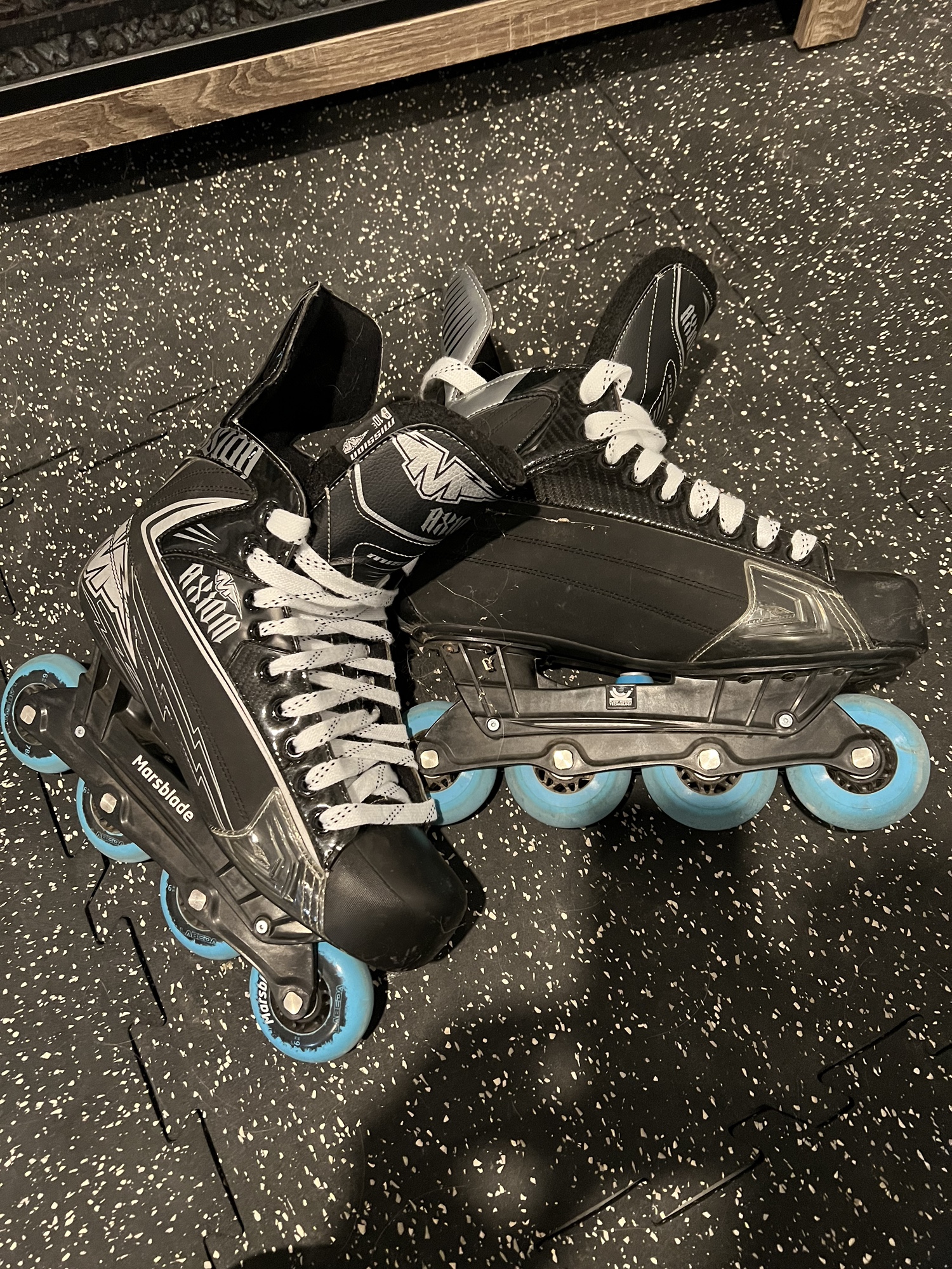 11.5 mission skates with marsblades SidelineSwap