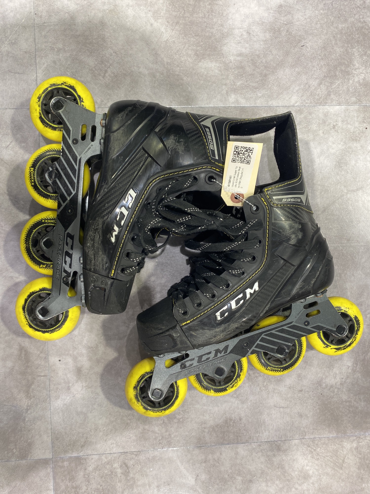 Used CCM Super Tacks 9350 Inline Skates D&R (Regular) 4.0 SidelineSwap