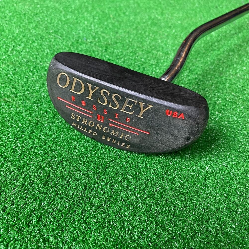 Odyssey Stronomic Rossie I Milled Face Golf Club Putter With Ping Grip
