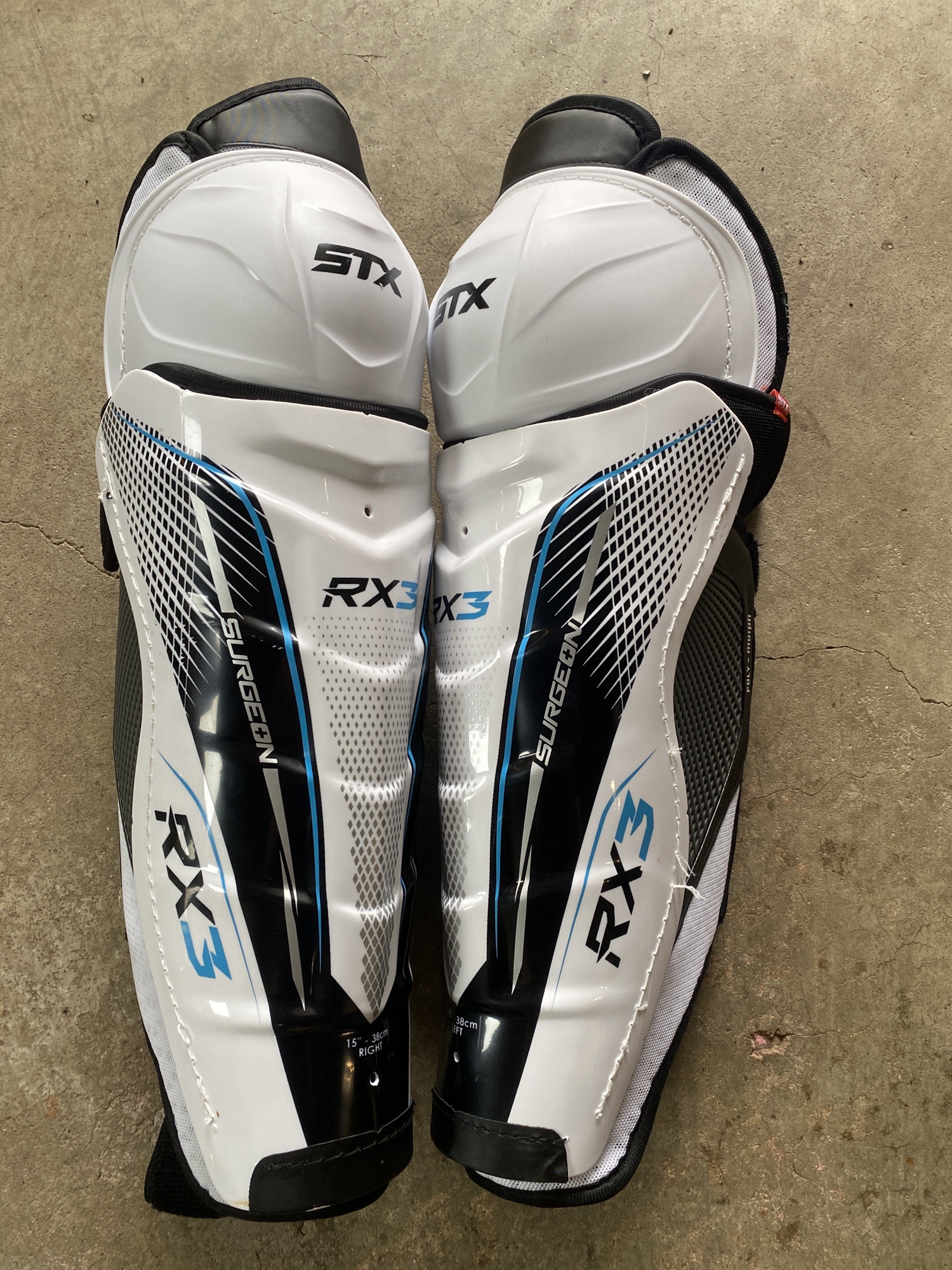 STX SURGEON RX3 Hockey Shin Guards SidelineSwap