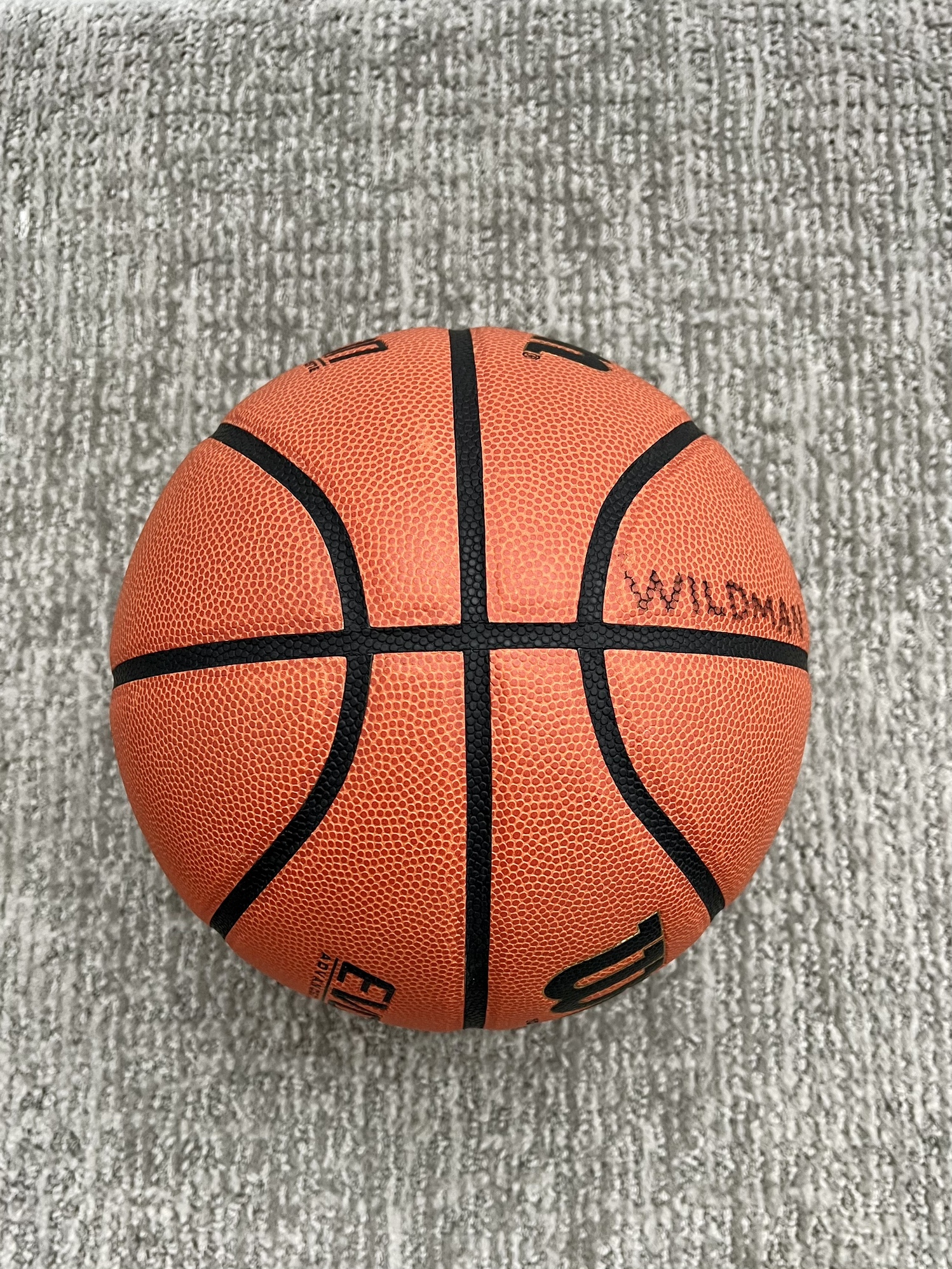 Used Wilson Evolution Basketball Indoor Game Ball 27.0 Inch SidelineSwap