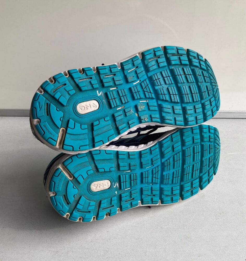 Brooks Addiction 13 Women's Purple Teal Trail Jogging Running Shoes