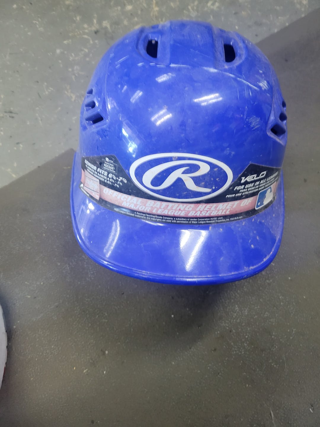 Used Rawlings Batting Helmet Md Standard Baseball And Softball Helmets