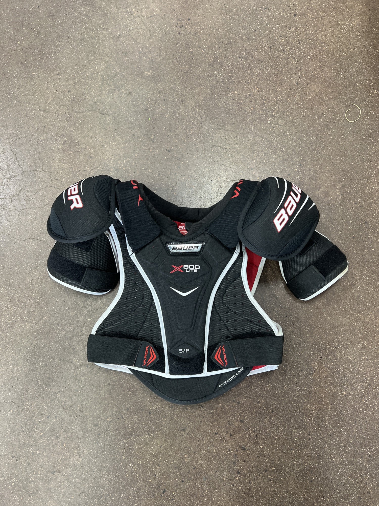Used Senior Small Bauer Vapor X800 Lite Shoulder Pads SidelineSwap