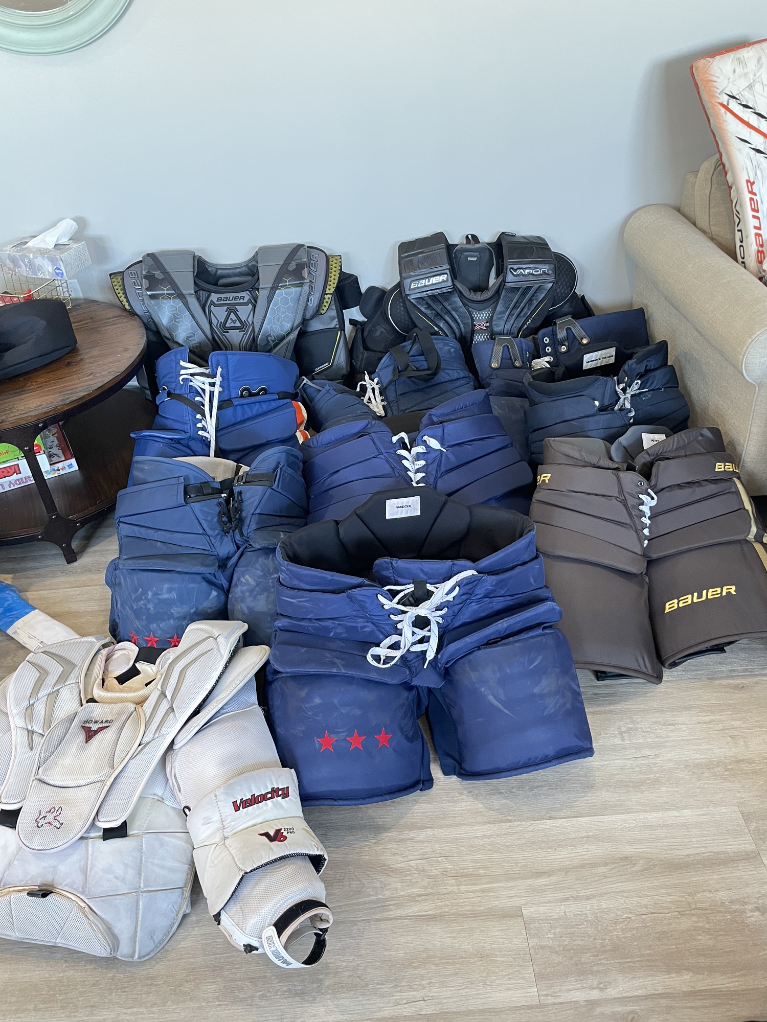 pro level goalie gear / equipment SidelineSwap